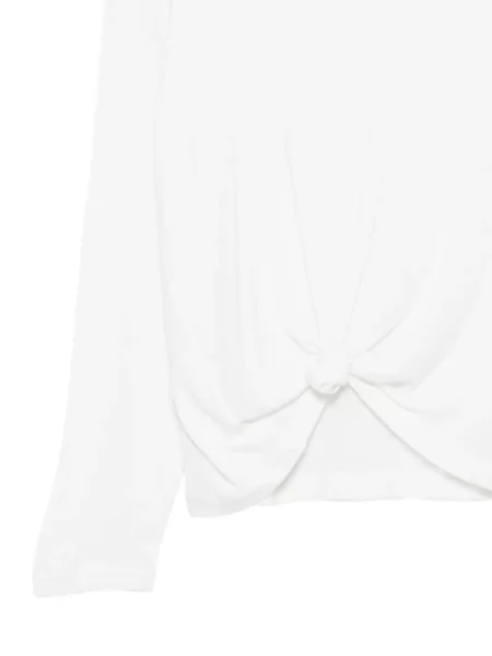 Lung tricou Alysi alb