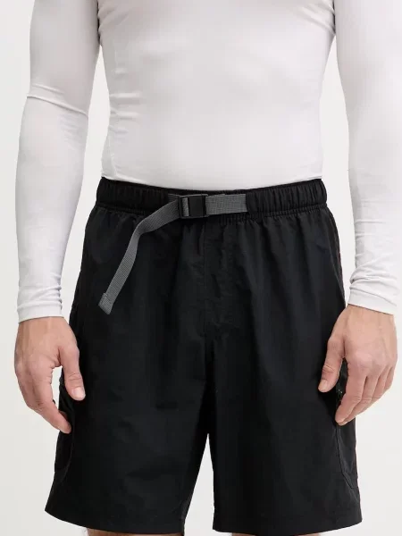 Columbia pantaloni scuți cargo pentru bărbați Mountaindale negru