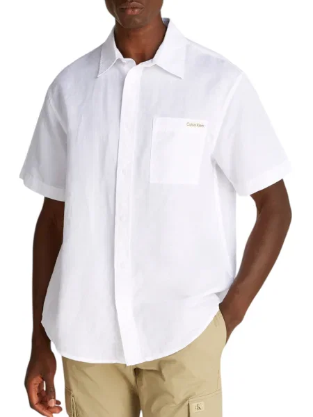 Blugi Calvin Klein de in alb