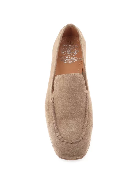 Pantofi loafer Alberto Fasciani din piele de căprioară