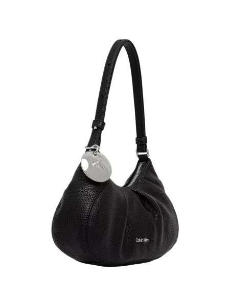 Geantă Calvin Klein Engraved Hw negru