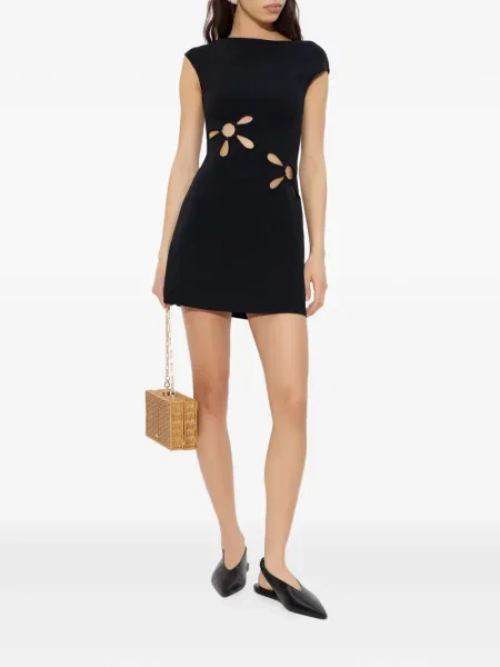Rochie mini Cult Gaia de costum negru
