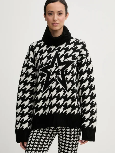 Volnen pulover Perfect Moment Chunky črna