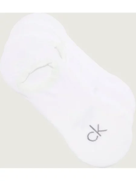 Calvin Klein Șosete/tălpici 3 pack alb