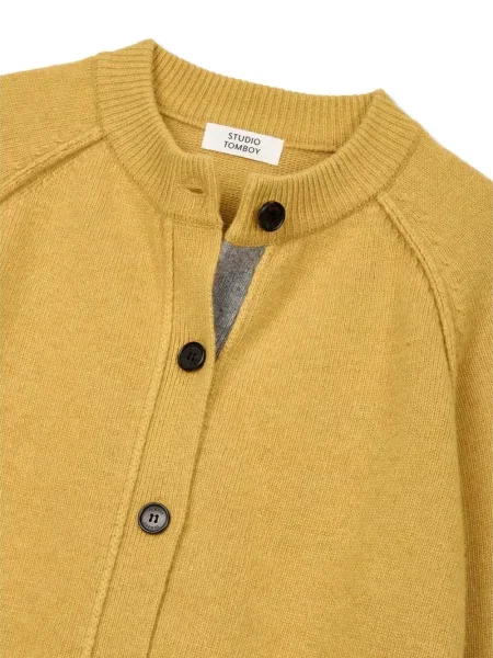 Cardigan Tomboy galben