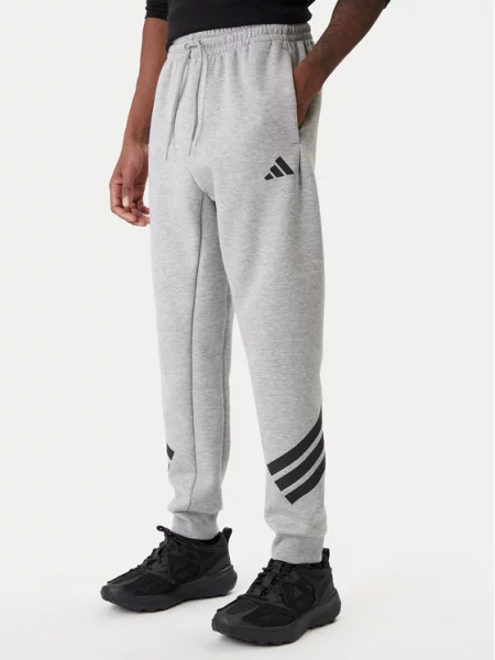 ADIDAS SPORTSWEAR Sportinės kelnės Future Icons margai / juoda pilka