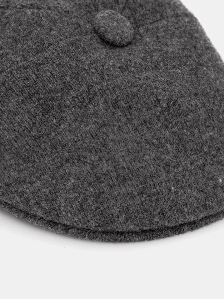Шерстяная шапка Kangol серая