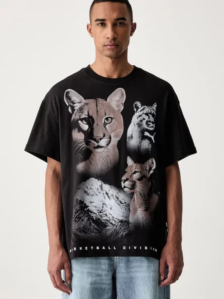 Puma tričko dámské DYLAN WILDCAT černé