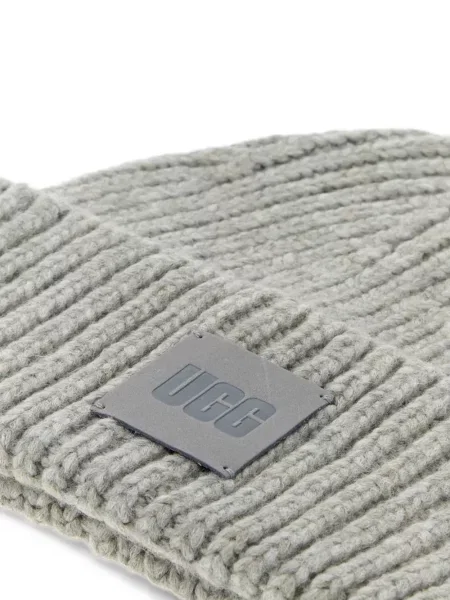 Chunky čepice Ugg šedý