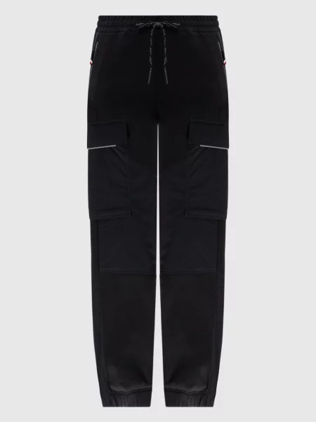 Спортивні штани з логотипом Moncler Grenoble чорні