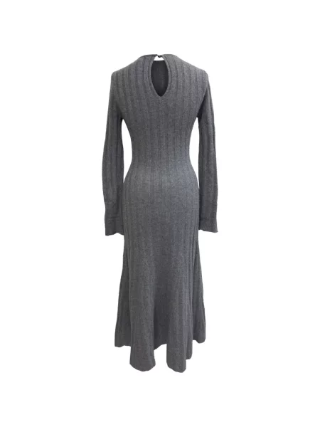 Rochie Reformation tricotate gri