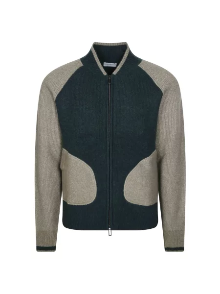 Sweter Paolo Pecora zielony