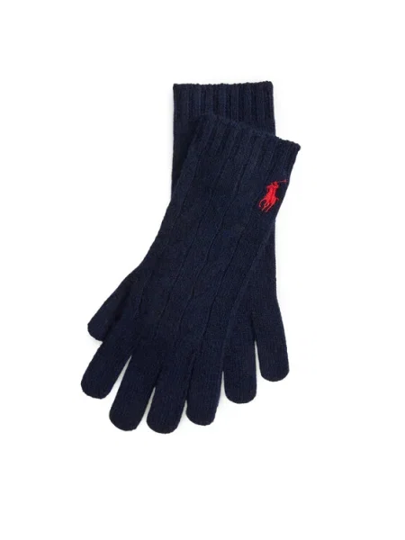 Polo Ralph Lauren Kesztyű Sötétkék kék