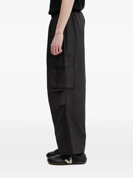 Pantaloni cargo Puma cu broderie negru