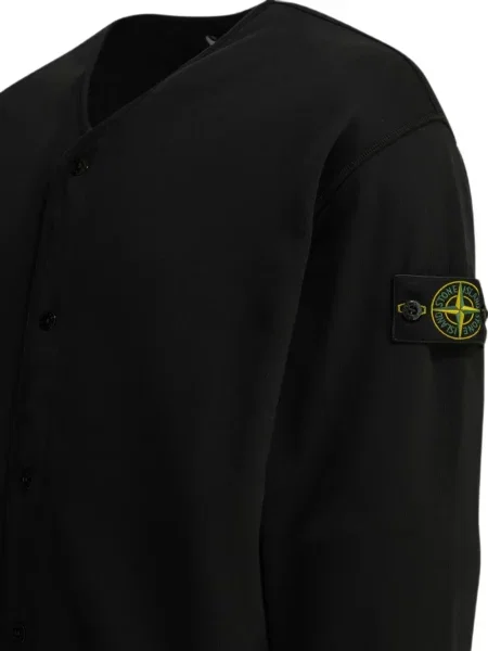 Pulover Stone Island cu strasuri negru