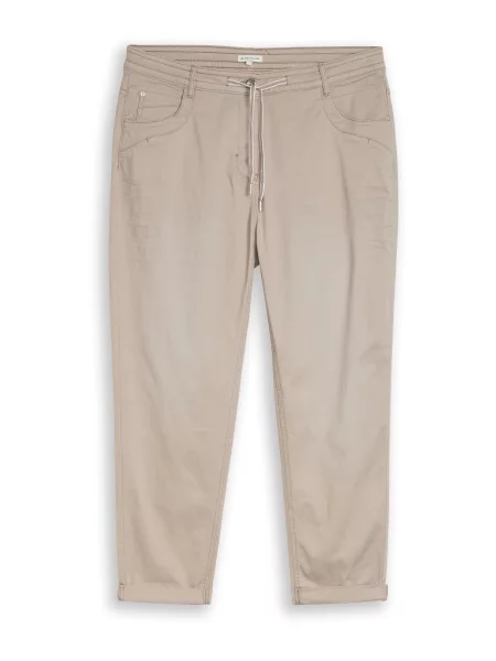 TOM TAILOR Pantaloni taupe gri