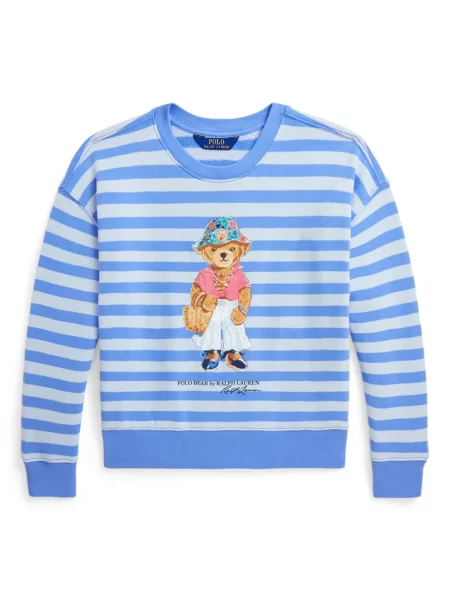Koszulka polo dziecięca Polo Ralph Lauren niebieska