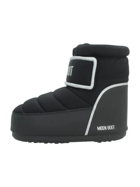 Čižmy Moon Boot s remienkami čierna