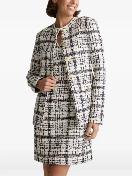 Rochie mini St. John din tweed scurtă de costum