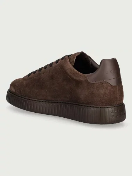Замшевые кроссовки Hogan