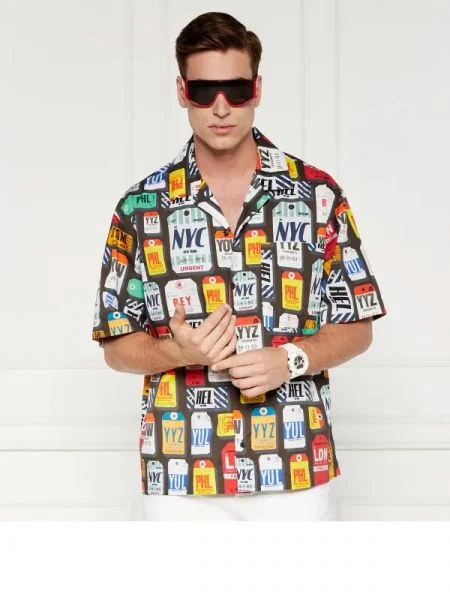 HUGO Cămașă Egeeno | Oversize fit