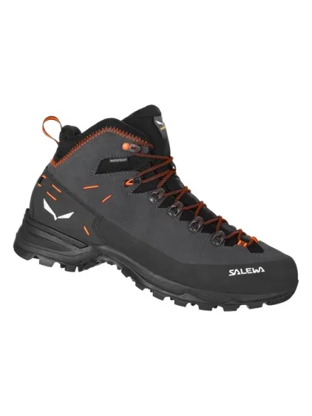 Salewa pánske trekové topánky Alp Mate Winter Mid WP black čierna