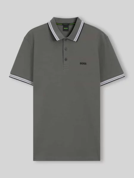 Koszulka polo o kroju regular fit z czystej bawełny model „PADDY” Boss Green