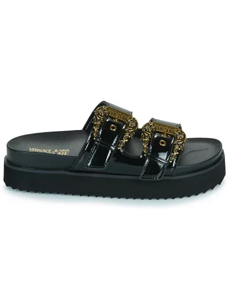 Versace Jeans Couture Saboți Fondo Arizona' negru