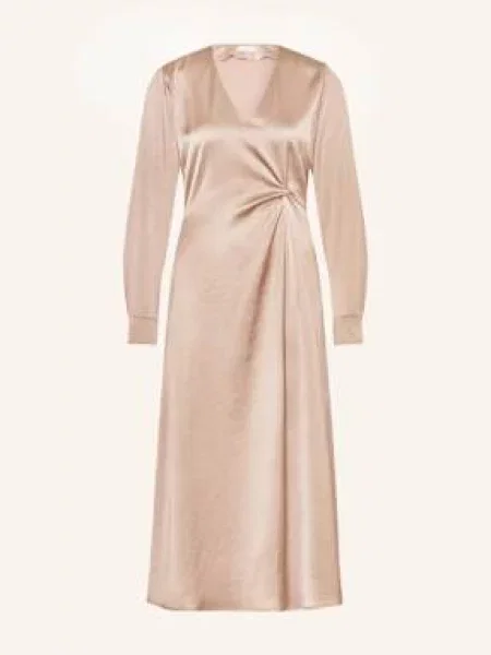 Riani Sukienka Satynowa beige beżowa