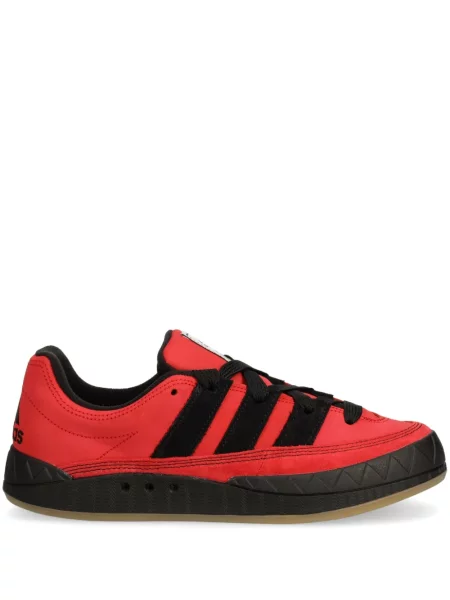 Reversibil sneakerși Adidas Superstar cu decolteu în V din jerseu gri