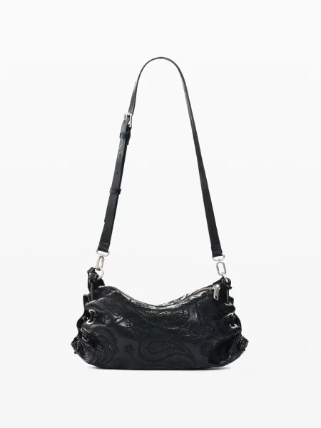 Crossbody kabelka Desigual čierna