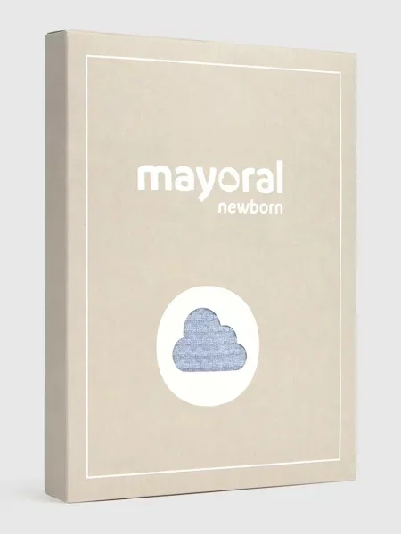 Mayoral Newborn спортен комплект анцуг за бебе с синьо