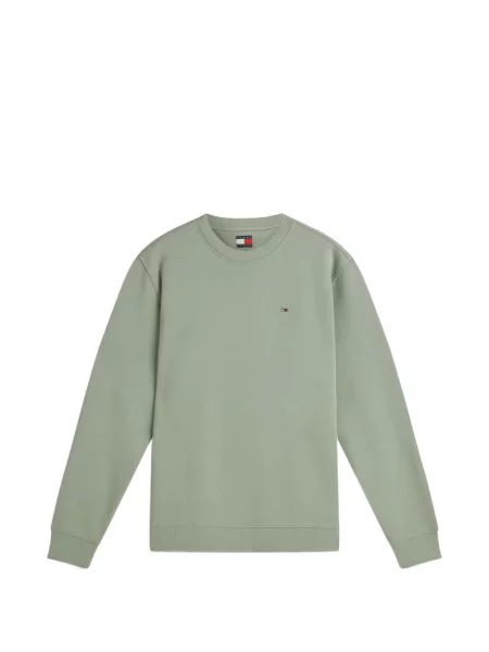 Hanorac Tommy Hilfiger cu autograf verde