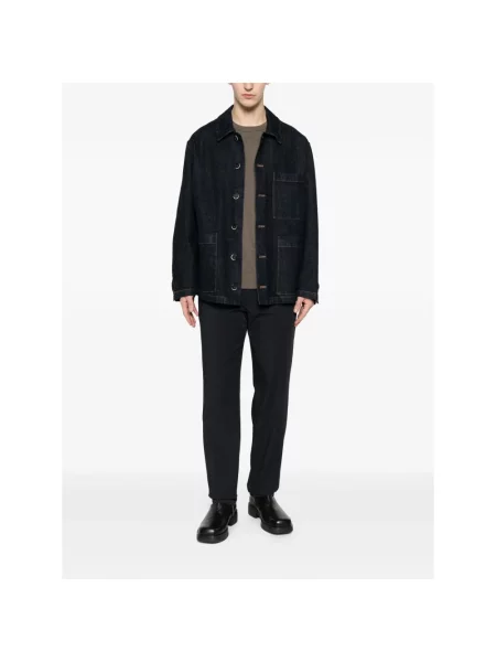 Spodnie Emporio Armani czarne