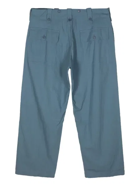 Kūginis cargo stiliaus kelnės Yohji Yamamoto mėlyna