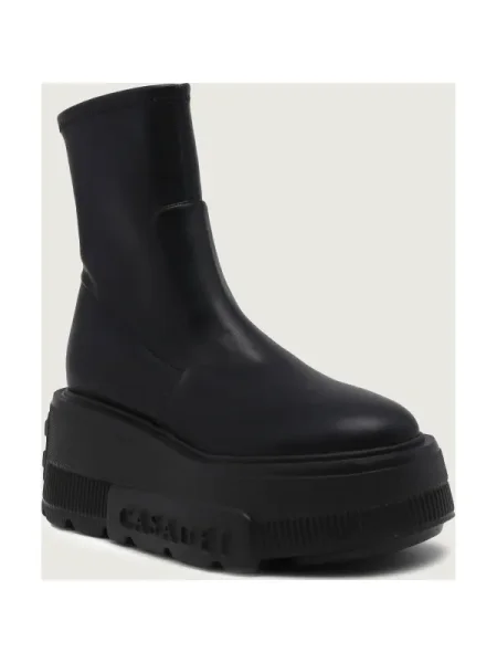 Casadei De piele botine cu platformă MALLEOLO LAB negru
