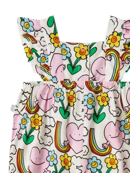 Gyerek rövid overál Stella Mccartney fehér