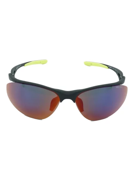 Ochelari de soare Nike cu cordon din jerseu cu imprimeu abstract gri