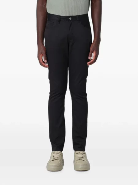 Pantaloni Armani Exchange cu 5 buzunare negru