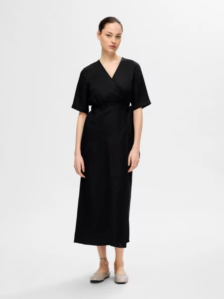 SELECTED FEMME Šaty SLFALLESANDRA' čierna