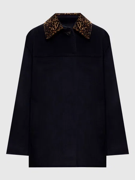Пальто CALAMO з вовни Max Mara синє