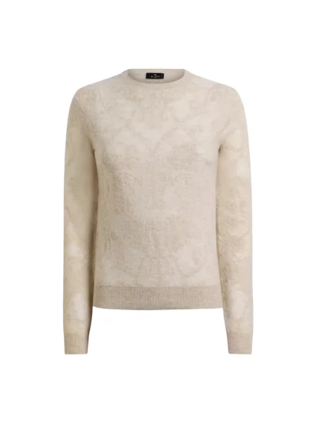 Sweter Etro beżowy
