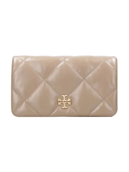 Portfel Tory Burch beżowy