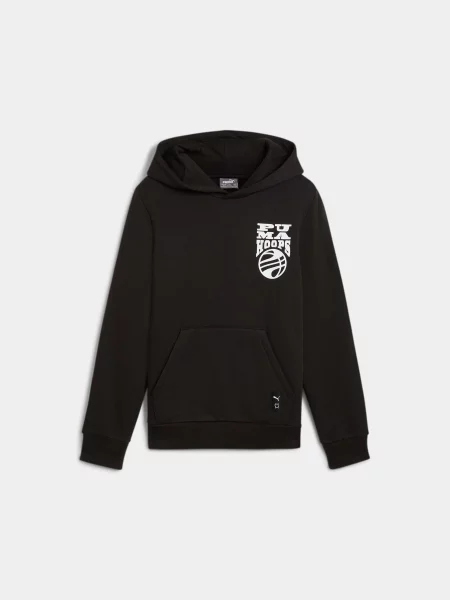 Детское худи Puma черное