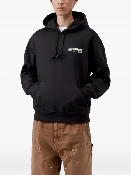 Hoodie Carhartt Wip με σχέδιο μαύρο