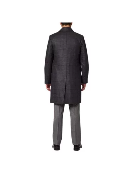 Płaszcz Paul Smith wełniany szary