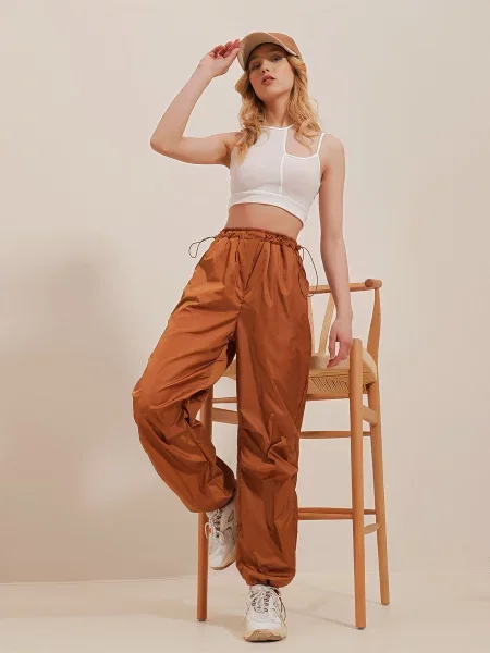 Trend Alacati Stili Джогери коричневий