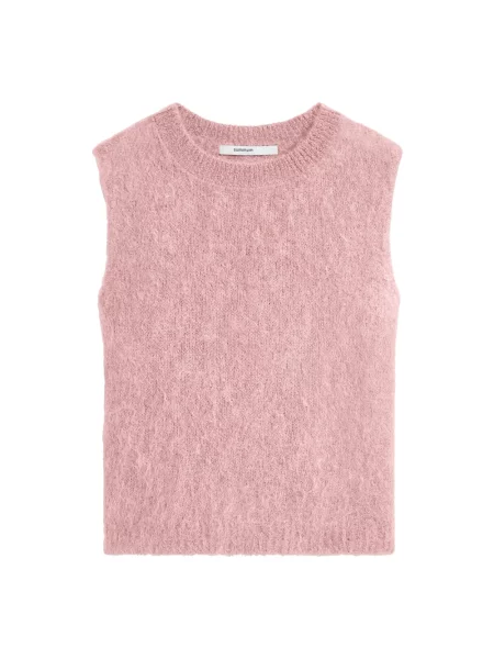 Dzianinowy sweter Summum Woman różowy