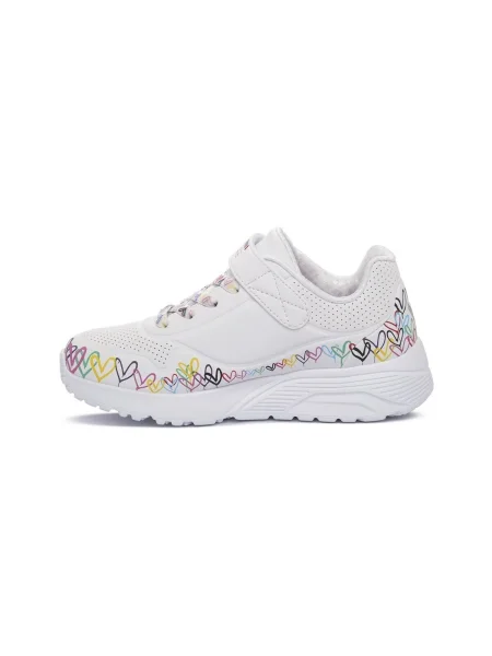 Pantofi copii Skechers alb