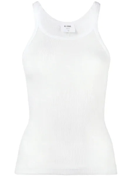 Podkoszulka Re/done prążkowana biała
